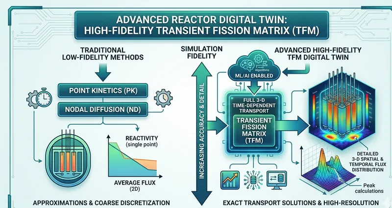 Concept illustration of an ML/AI-enabled reactor digital twin.
